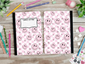 Lavender Happy Face Composition Book