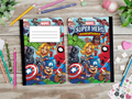 Superhero Team Composition Book