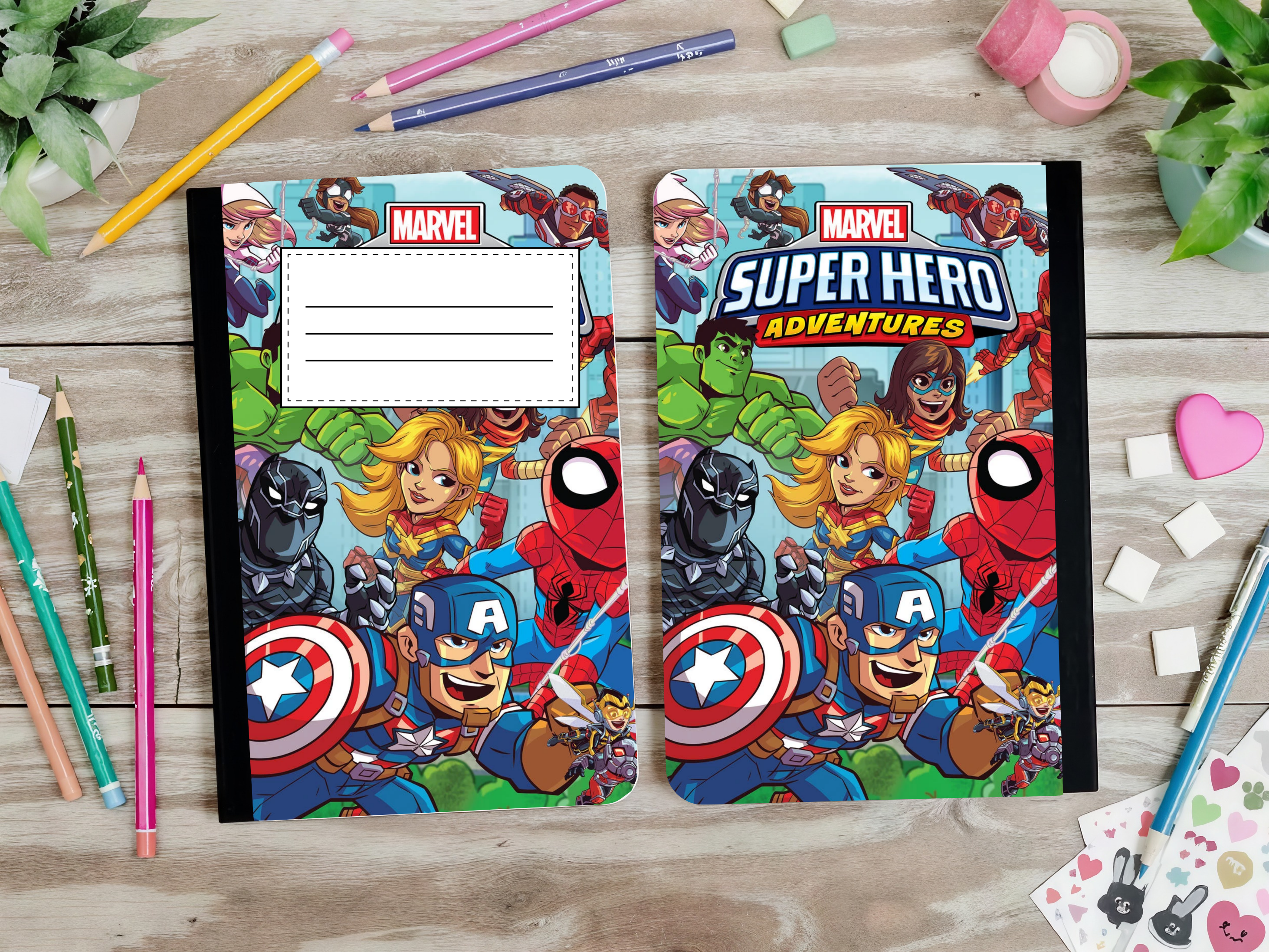Superhero Team Composition Book