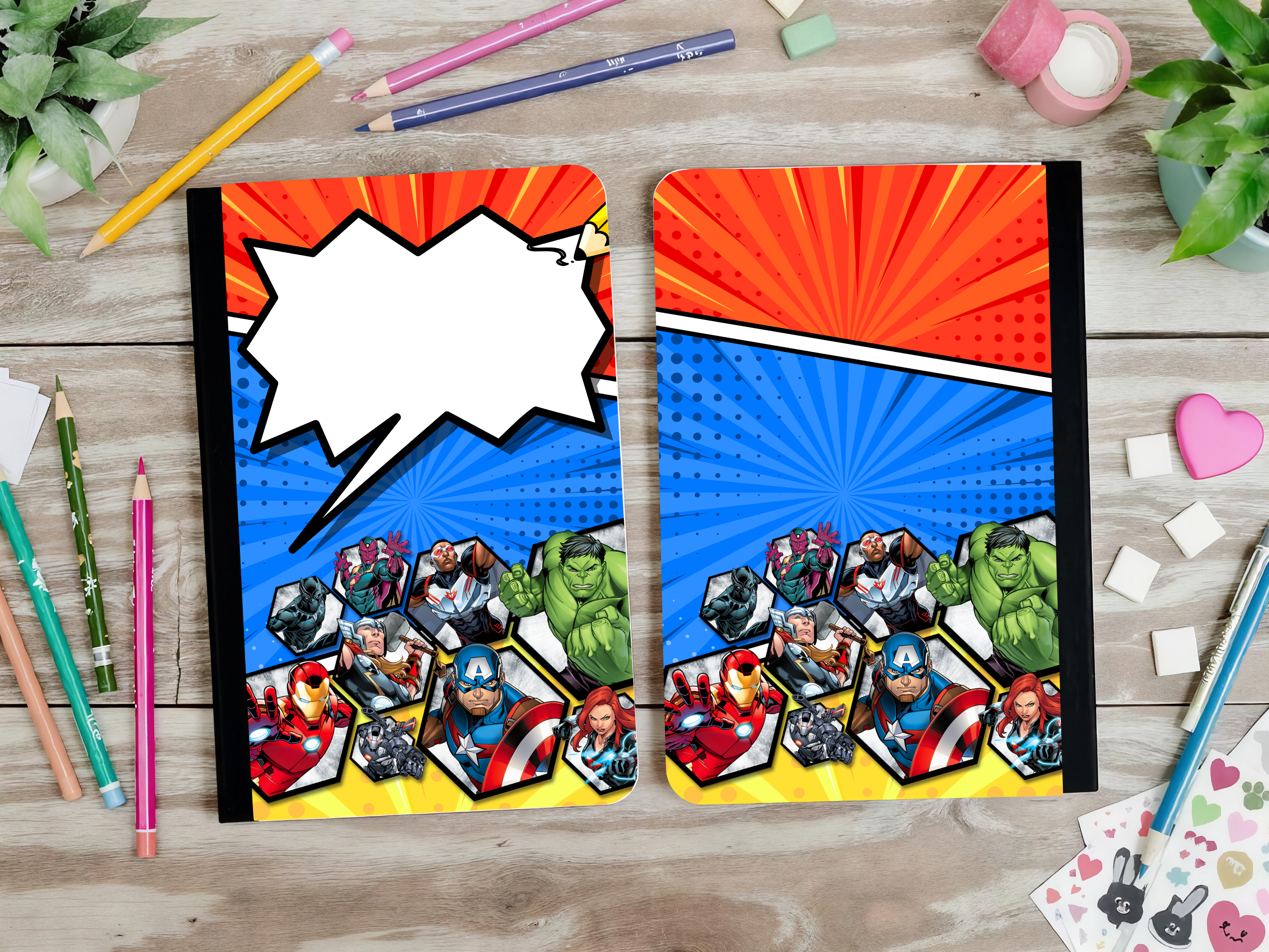 Heroes Composition Book