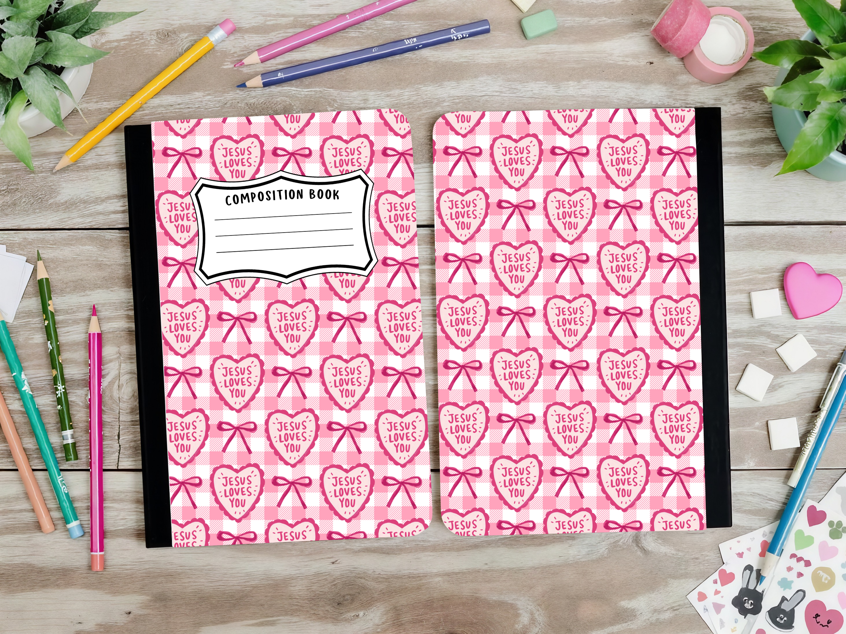 Jesus Loves You Composition Book