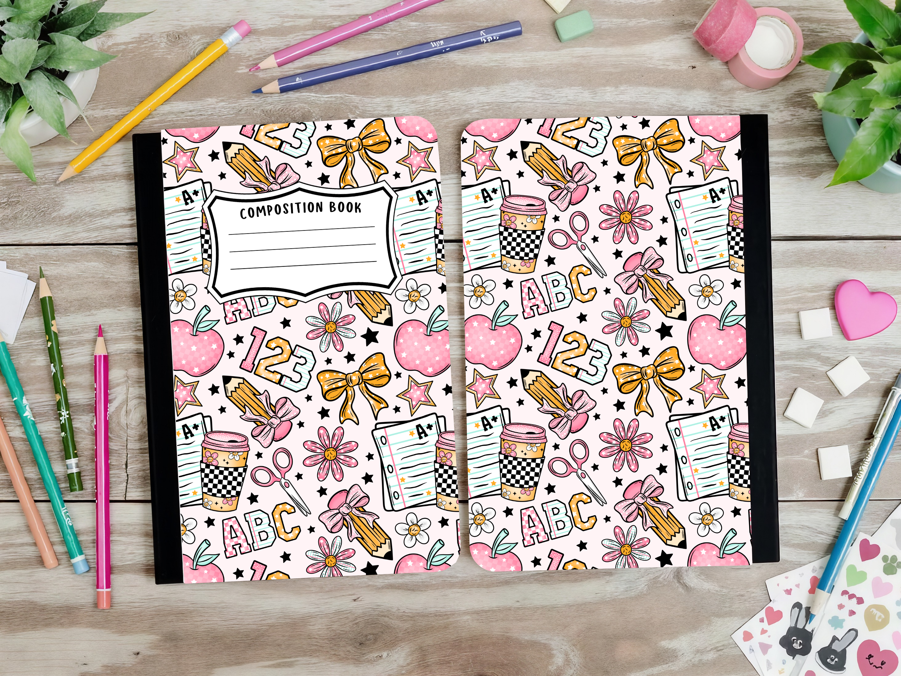 ABC 123 Composition Book