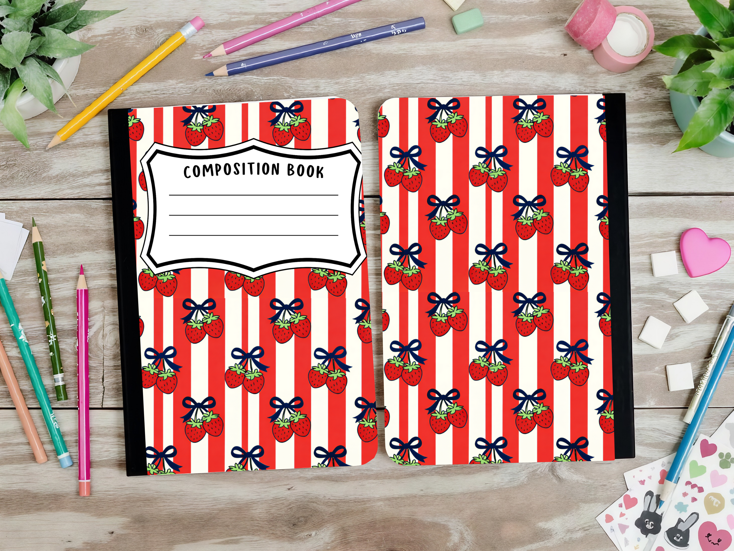 Cute Berries Composition Book