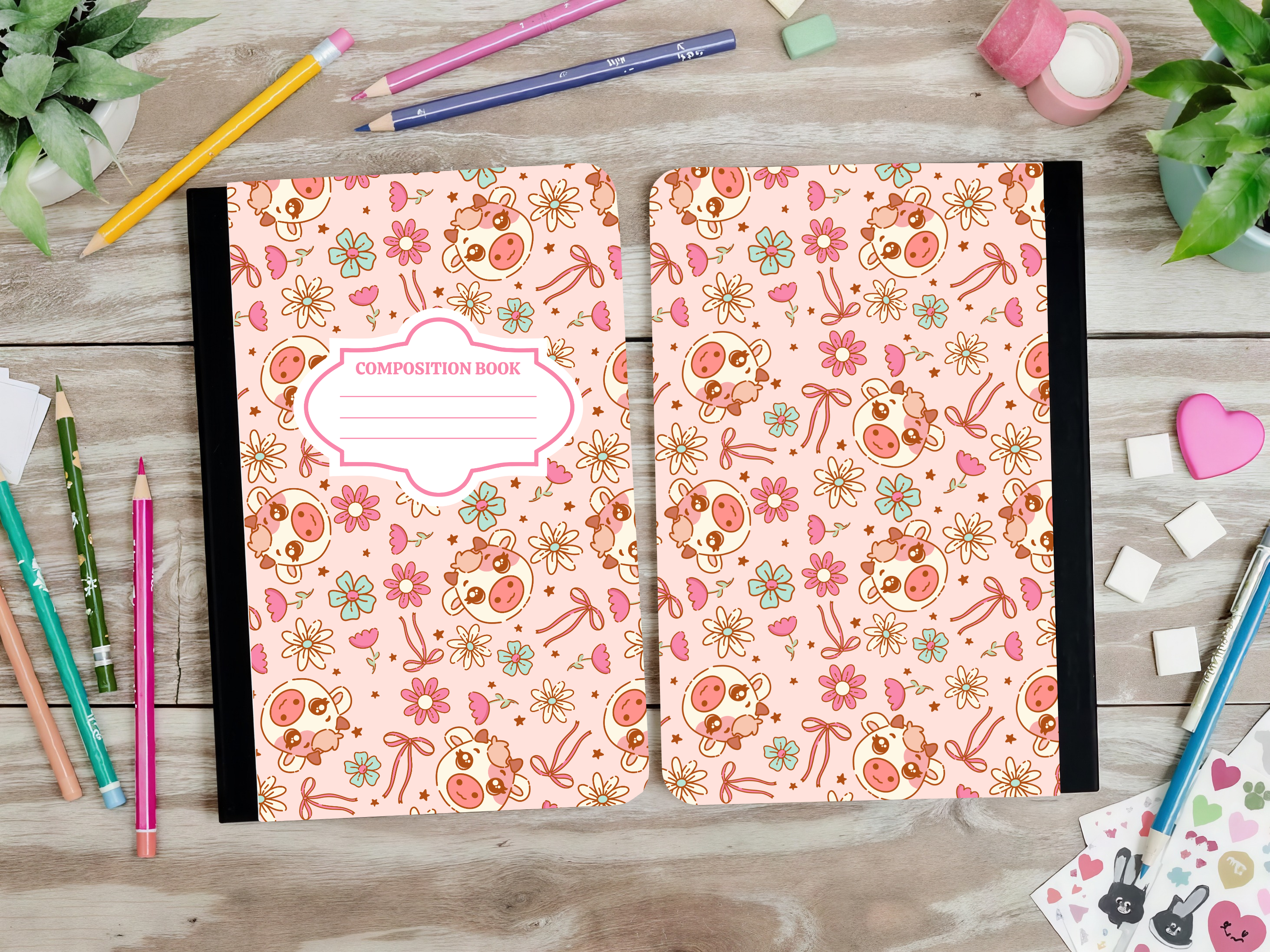 Cows Composition Book