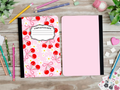 Daisy Cherries Composition Book