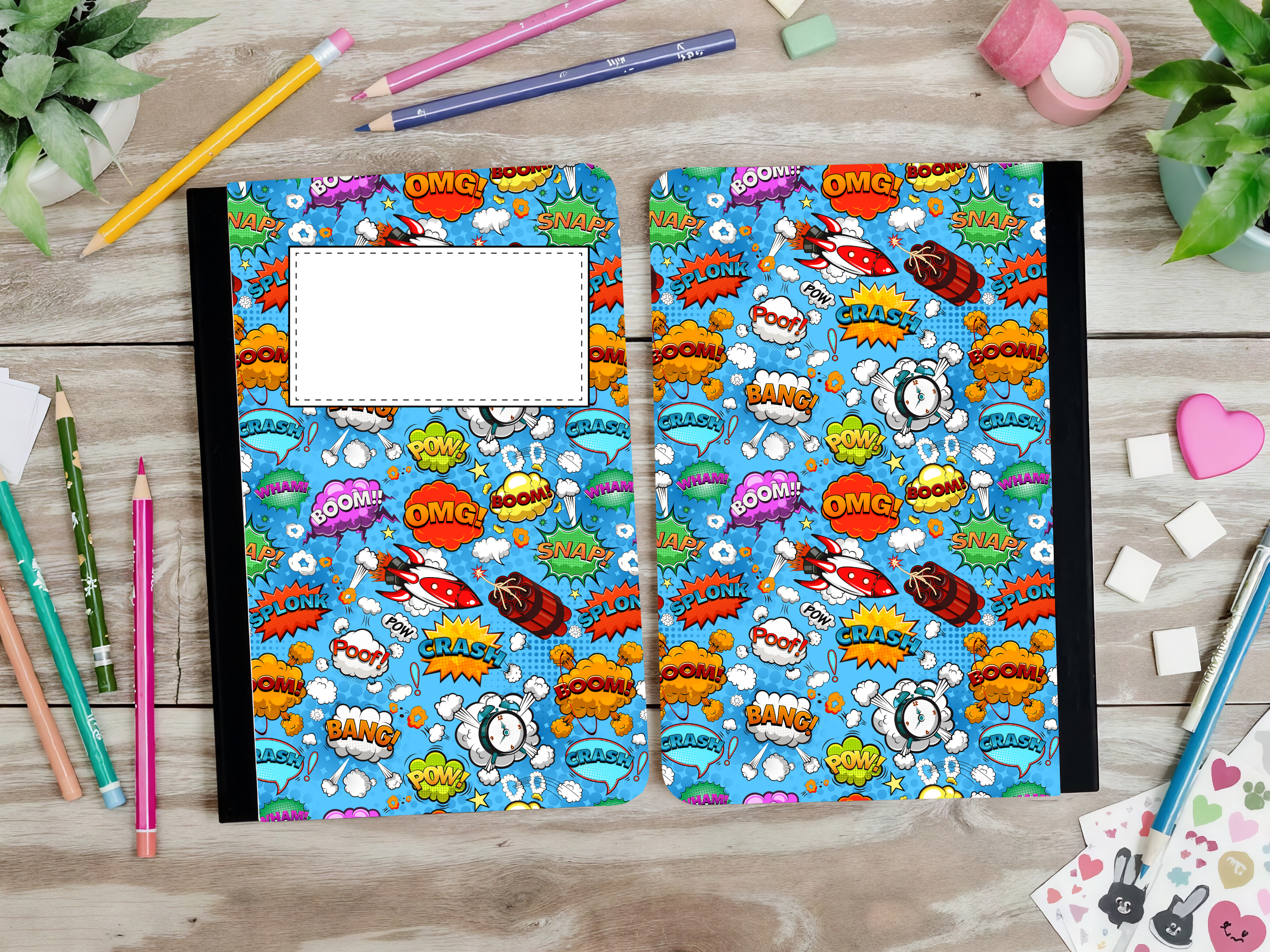 Boom Boom Pow Composition Book