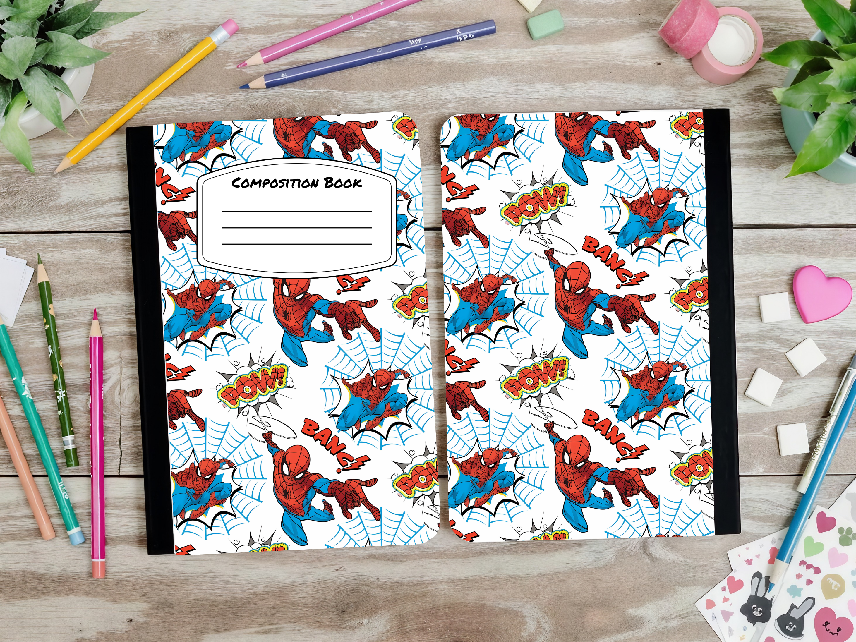 Spidey Man Composition Book