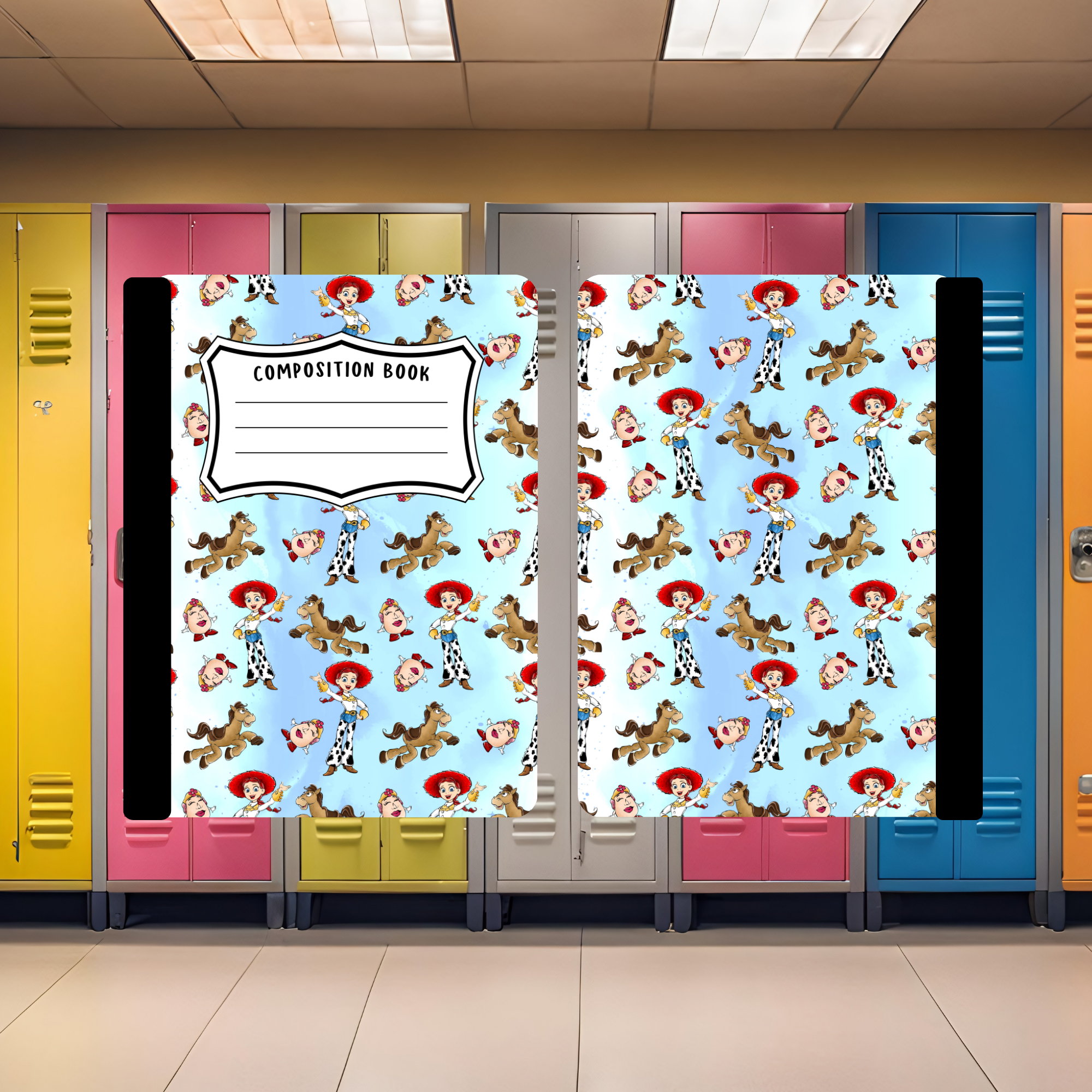 Cowgirl and Friends Composition Book