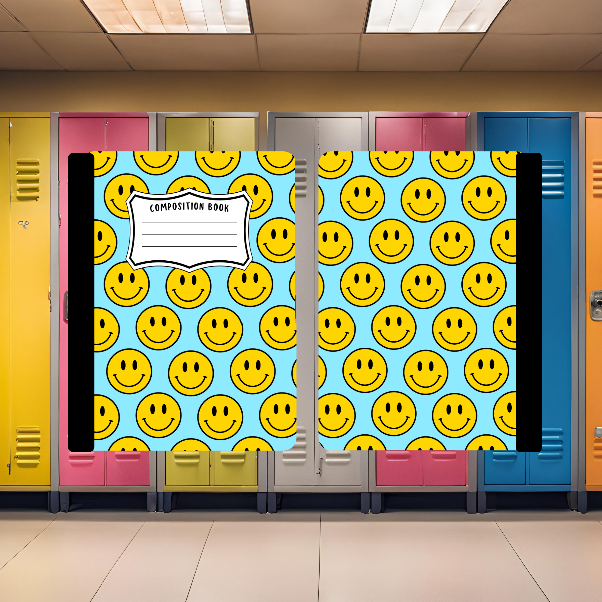 Smiley Composition Book