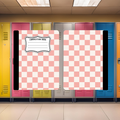 Pink Plaid Composition Book
