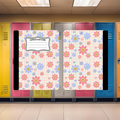 Flowers and Plaid Composition Book