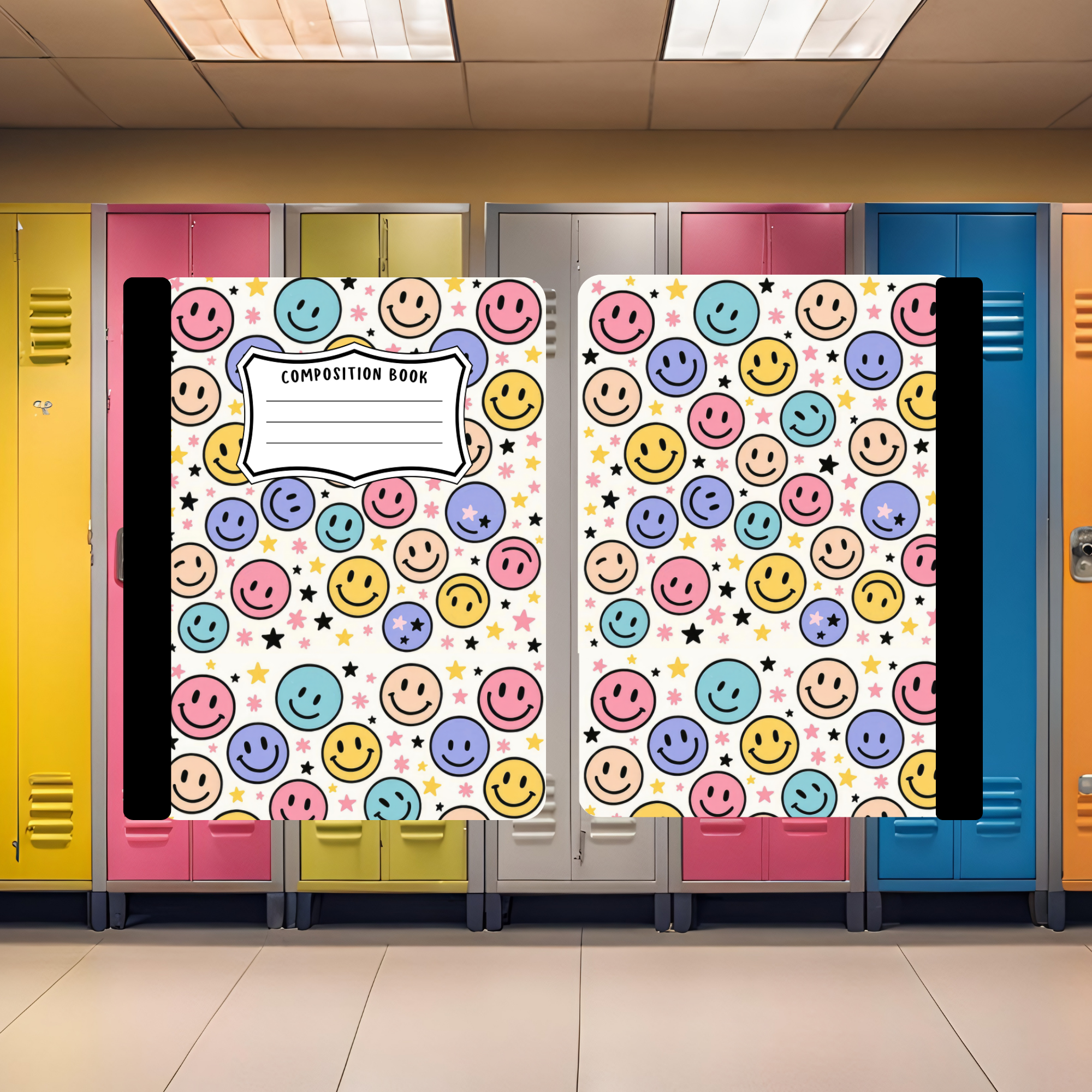 Smiley Composition Book