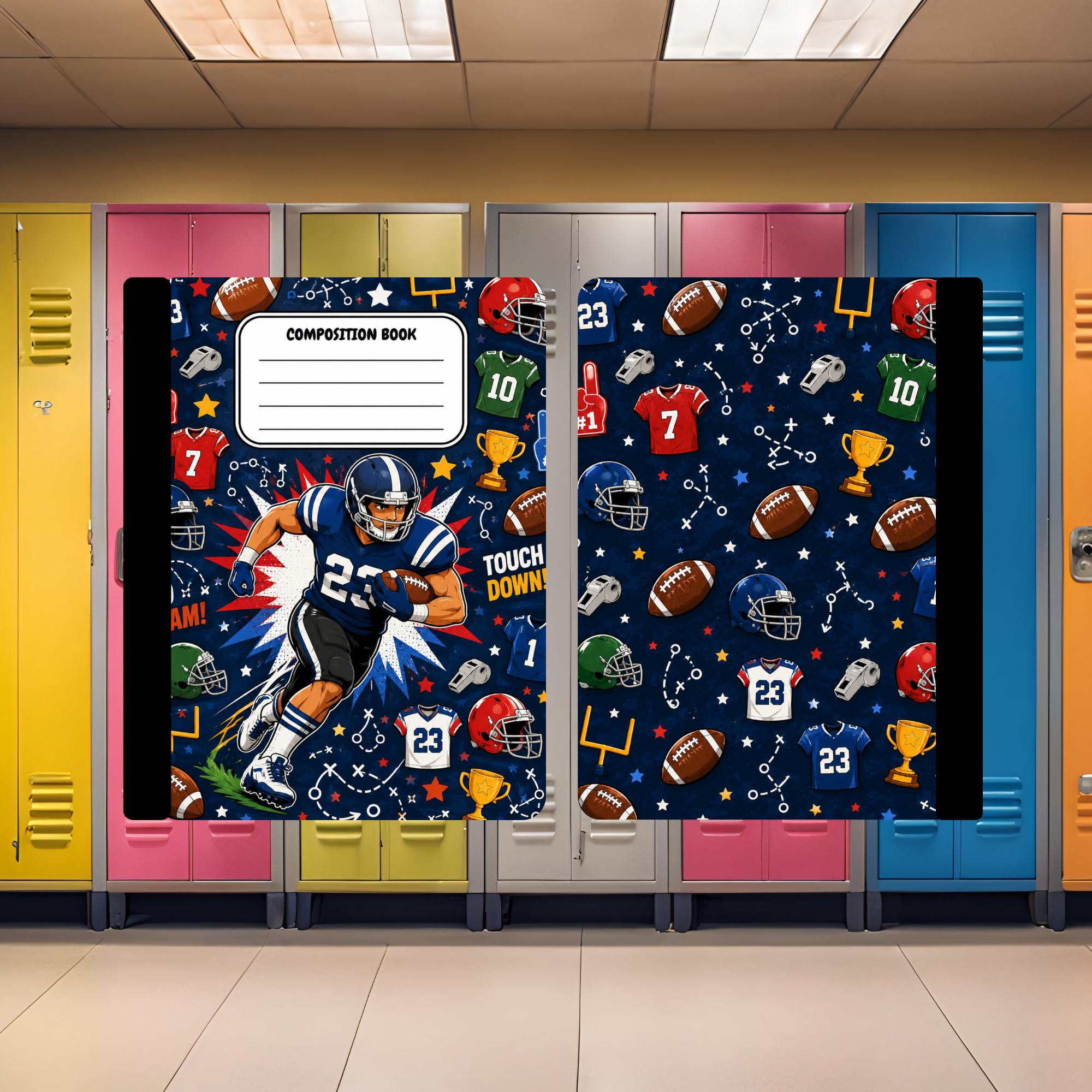 Football Composition Book