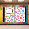 Colorful Flowers Composition Book