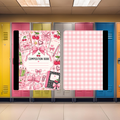 Cherries and Books Composition Book