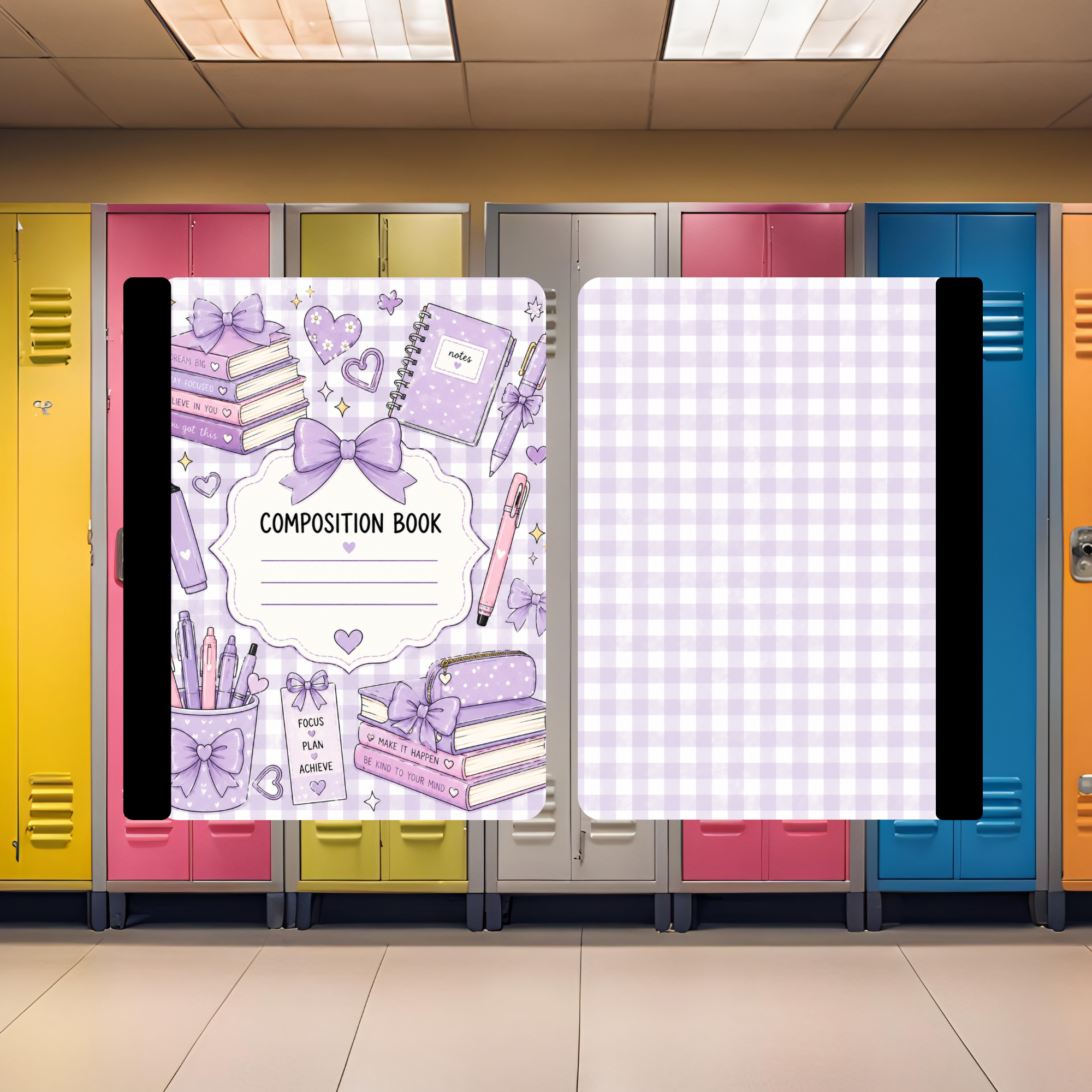 Purple Composition Book
