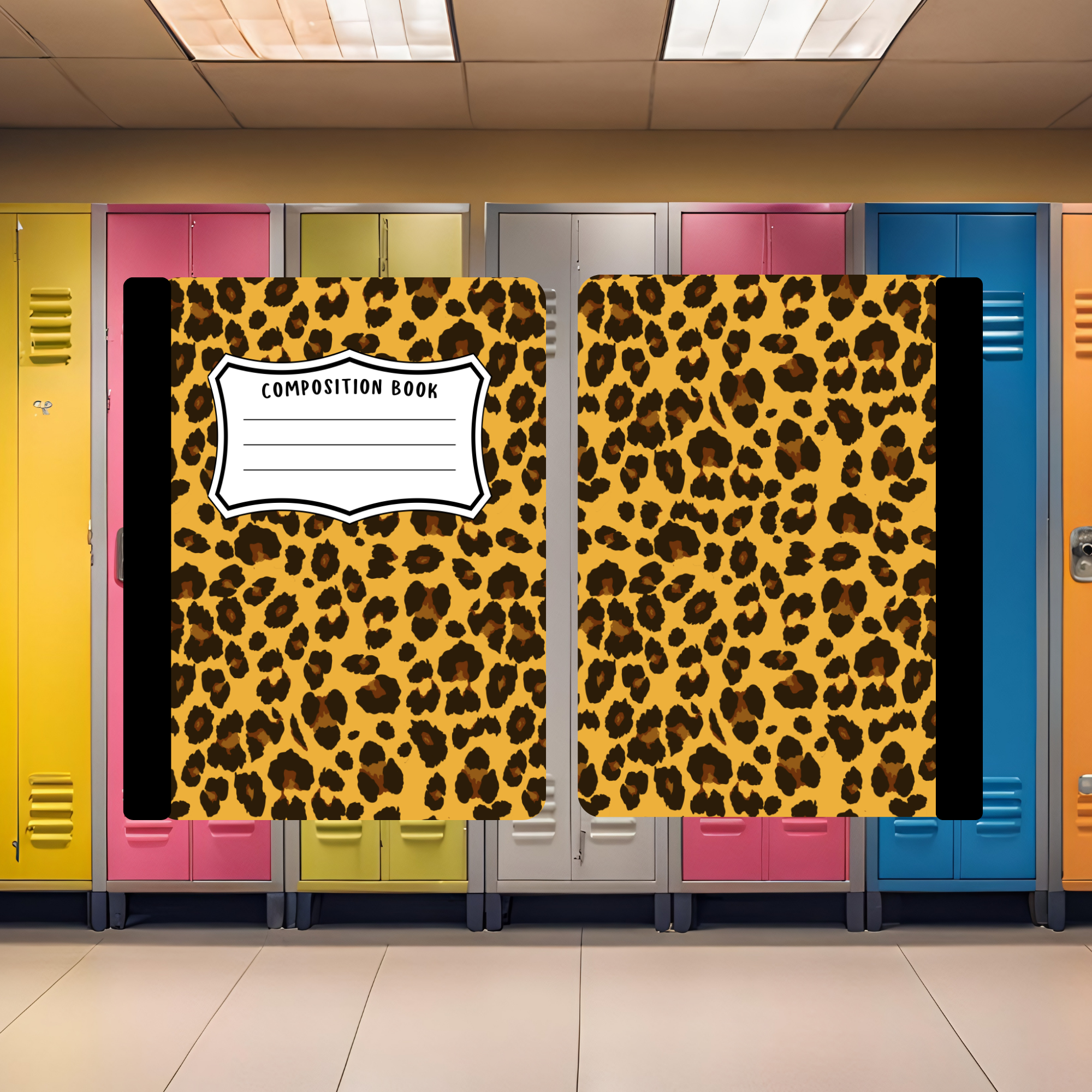 Cheetah Composition Book