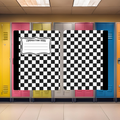 Black and White Checkered Composition Book