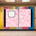 Hearts Composition Book