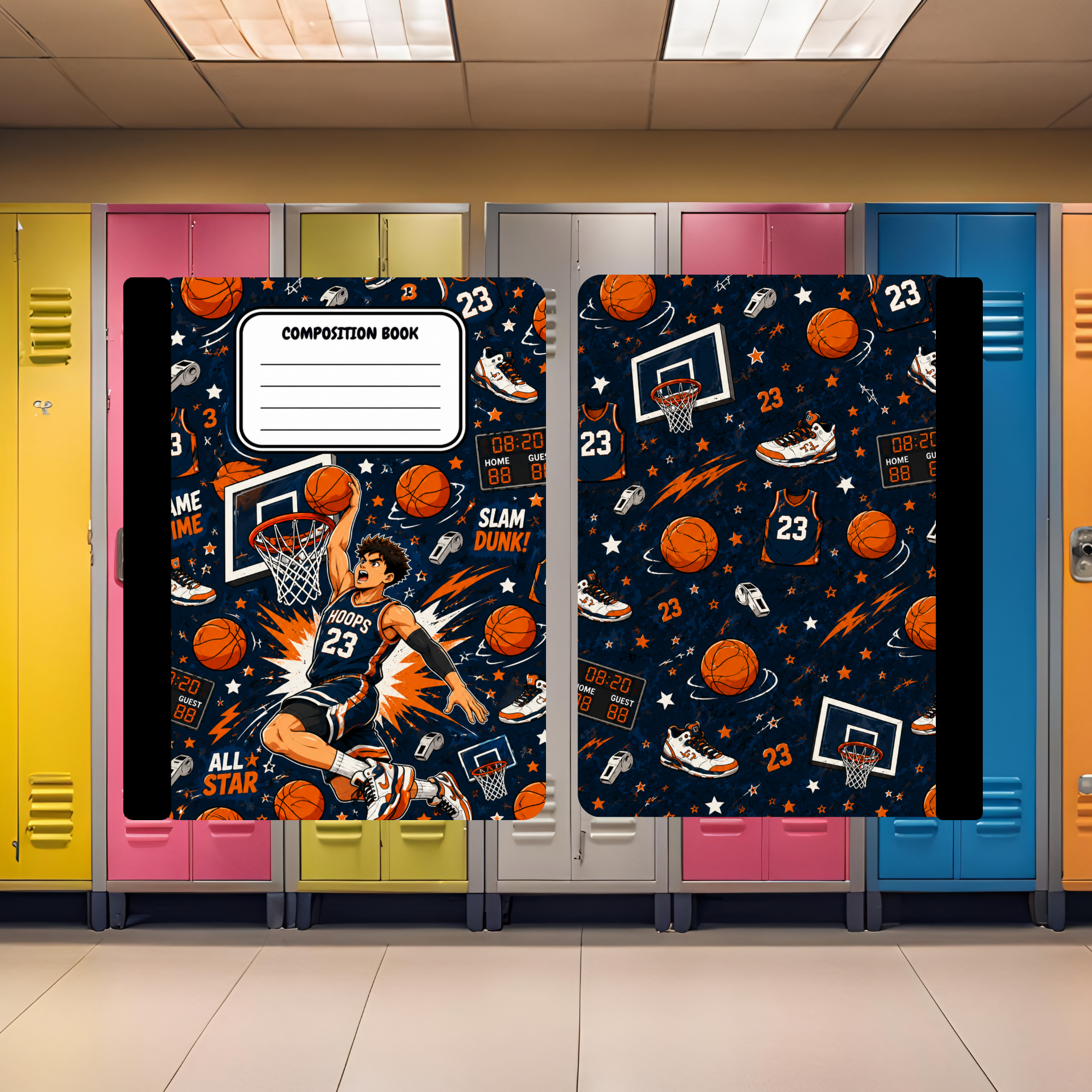 Basketball Composition Book