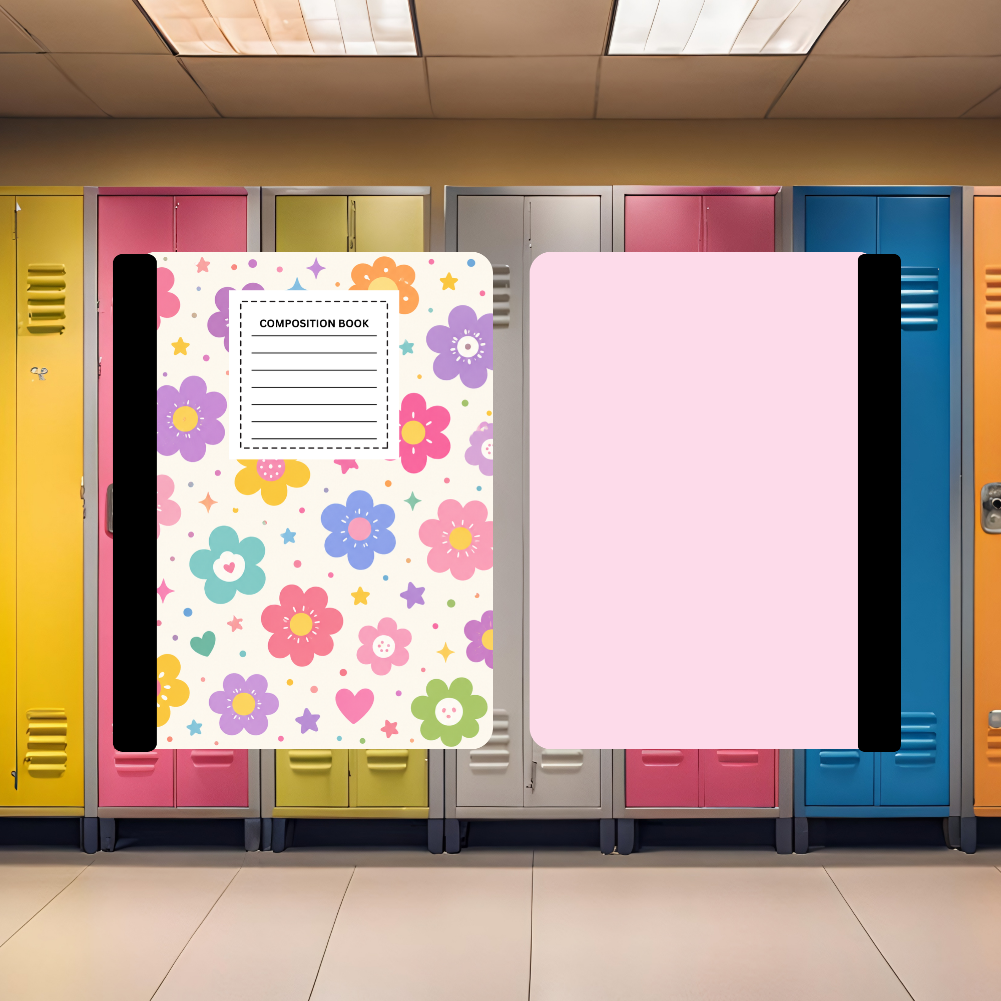 Flowers Composition Book