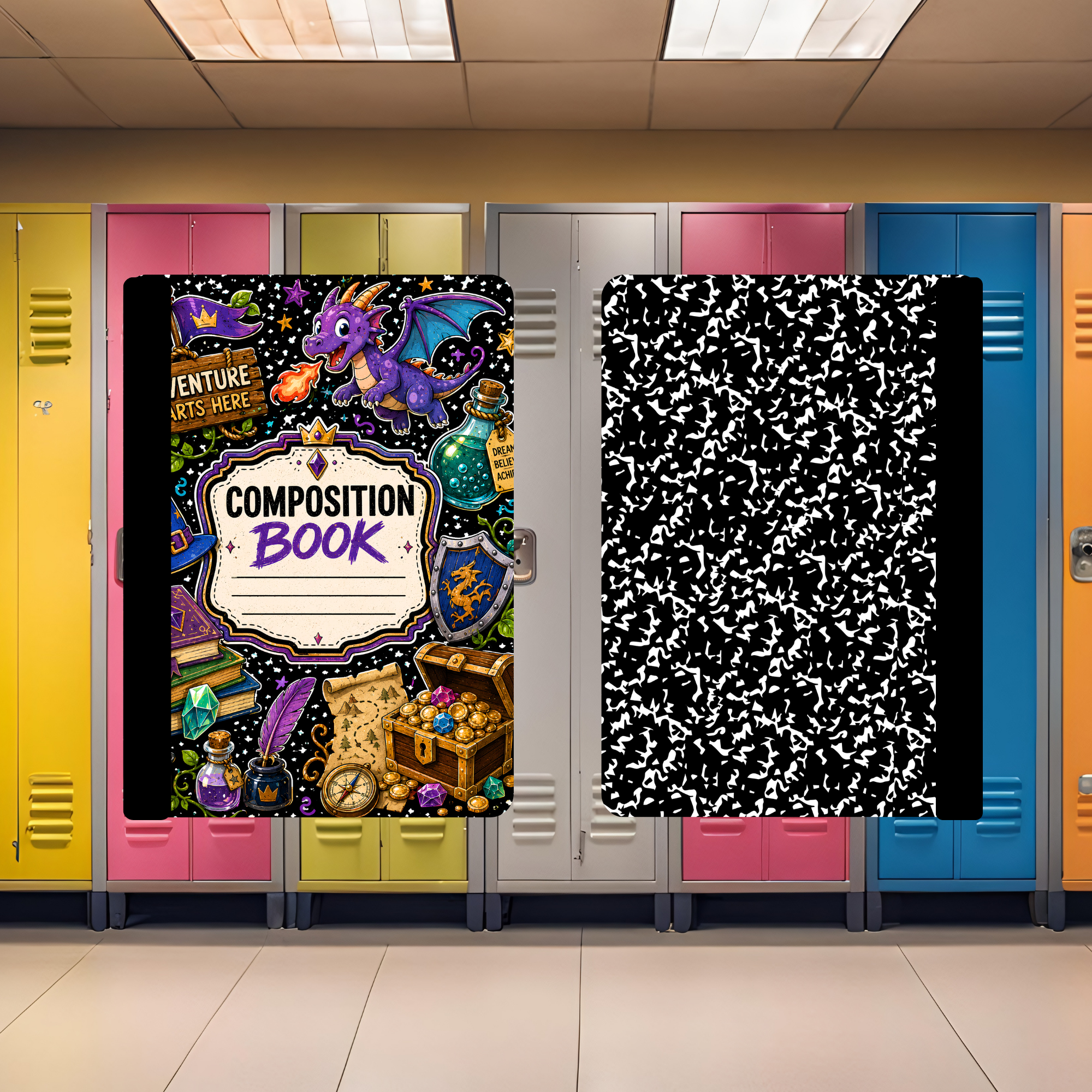 Dragon Composition Book