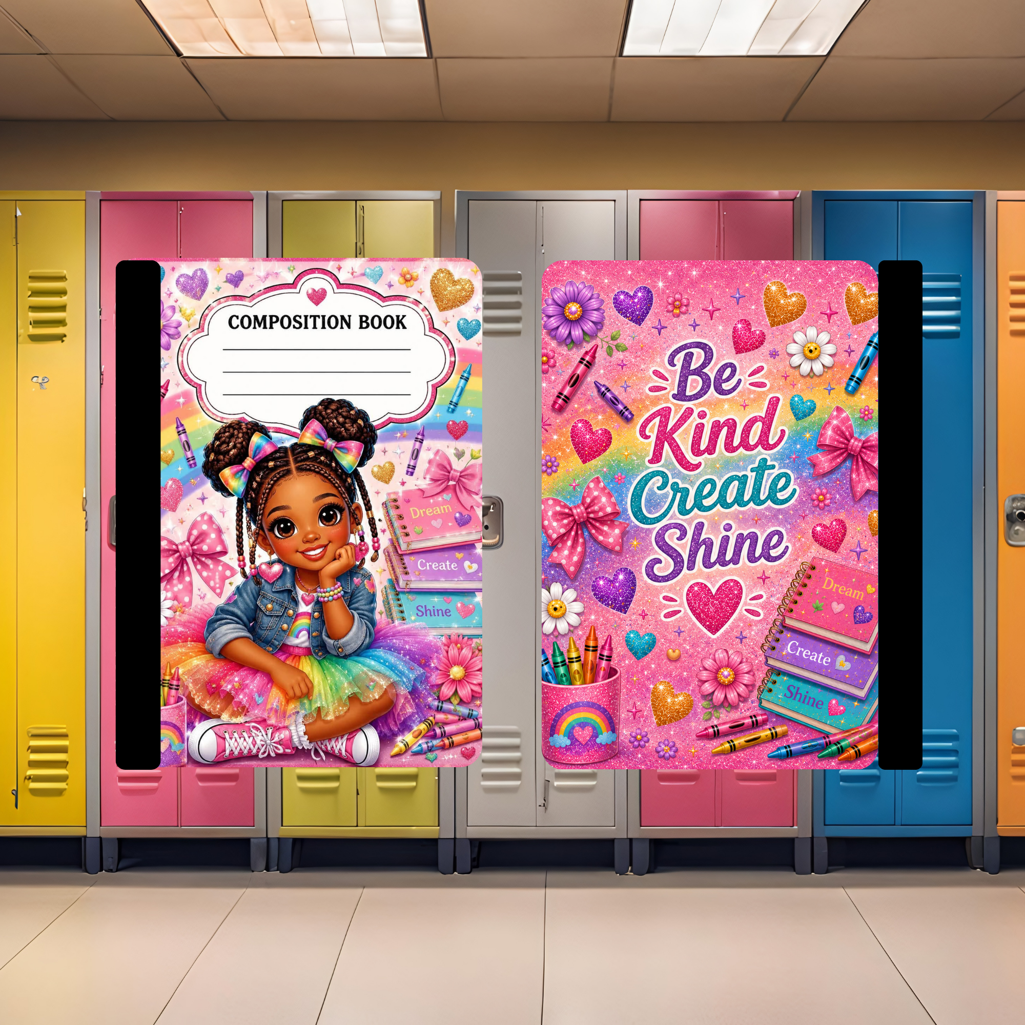Jean Jacket Girls Composition Book