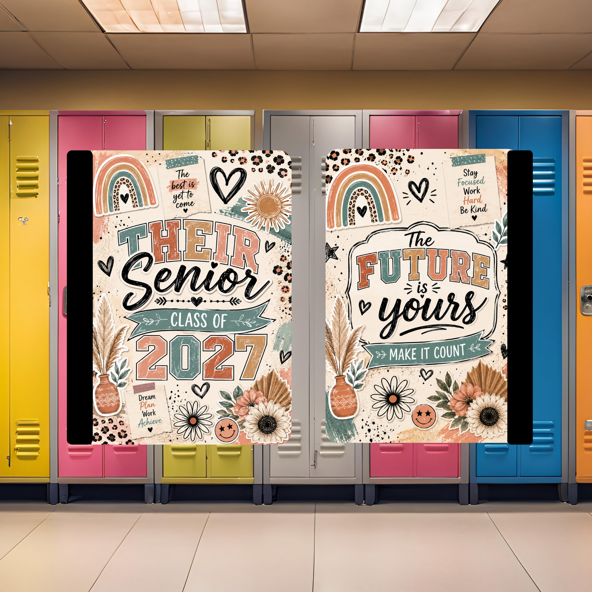 Boho Senior 2027 Composition Book