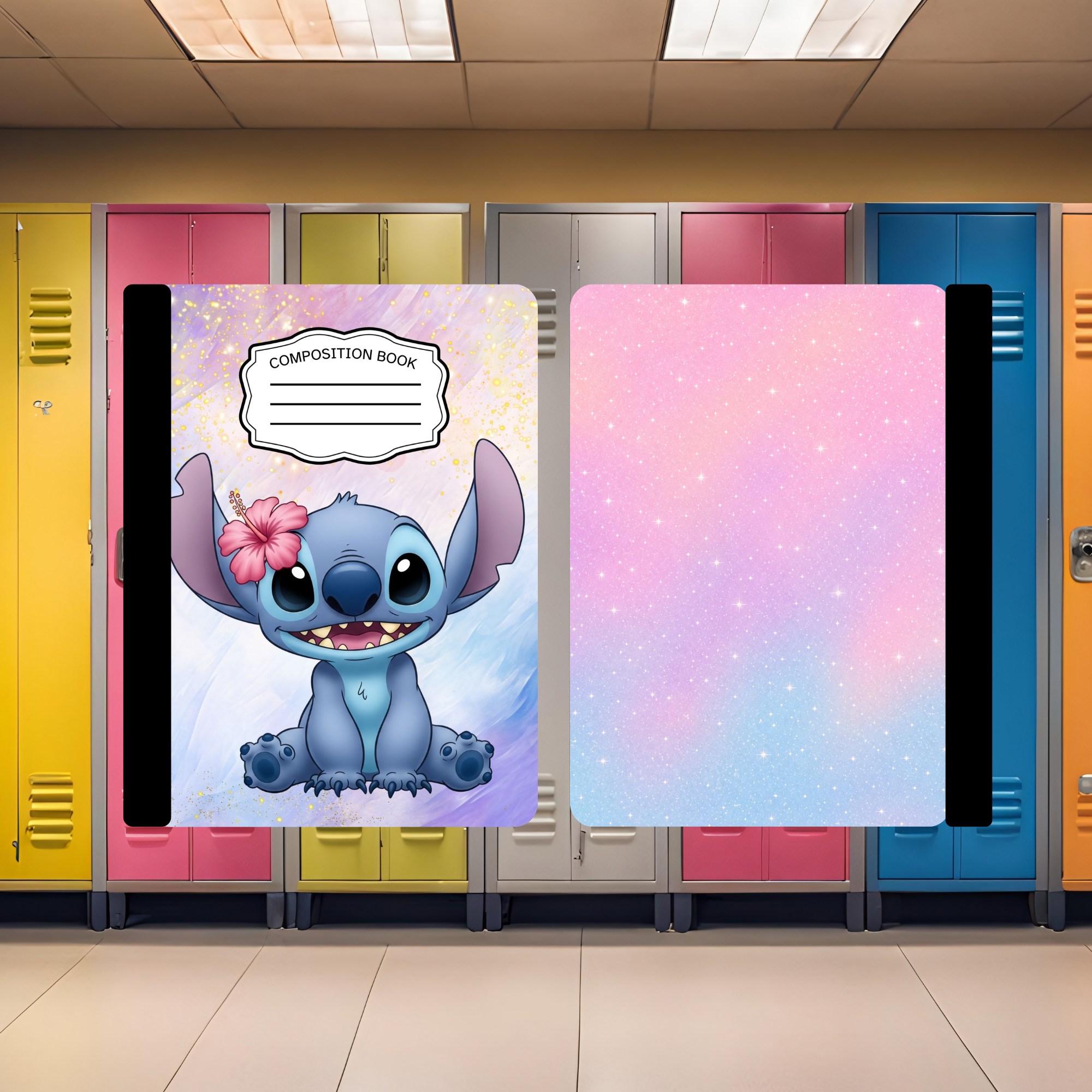 Blue Alien 4 Composition Book