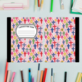 Colorful Crosses  Composition Book