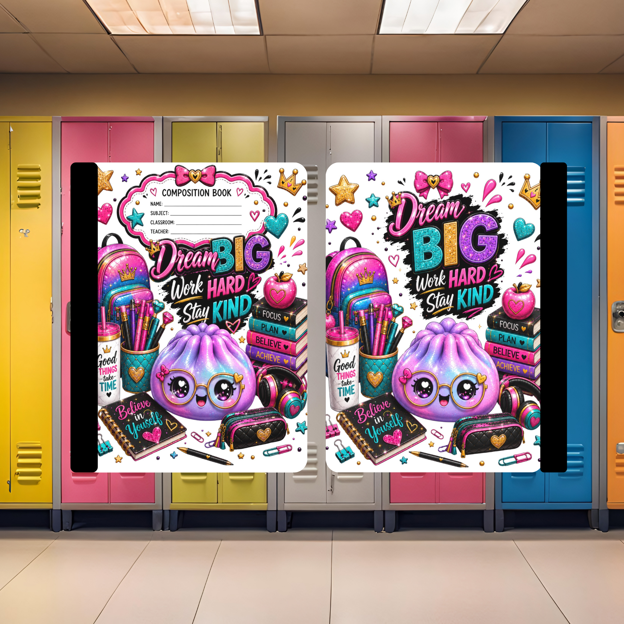 Squishy Dream Big Composition Book