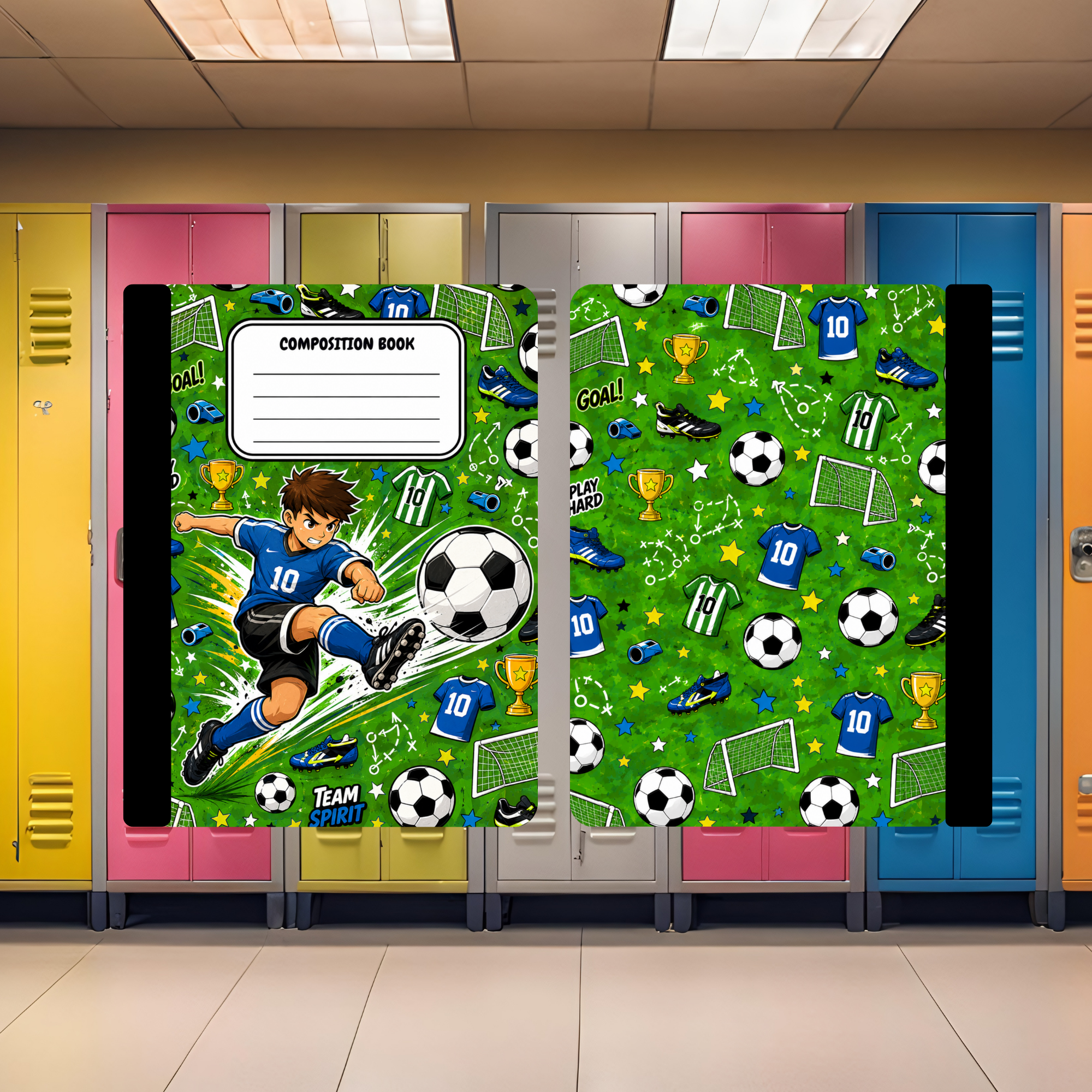 Soccer Composition Book