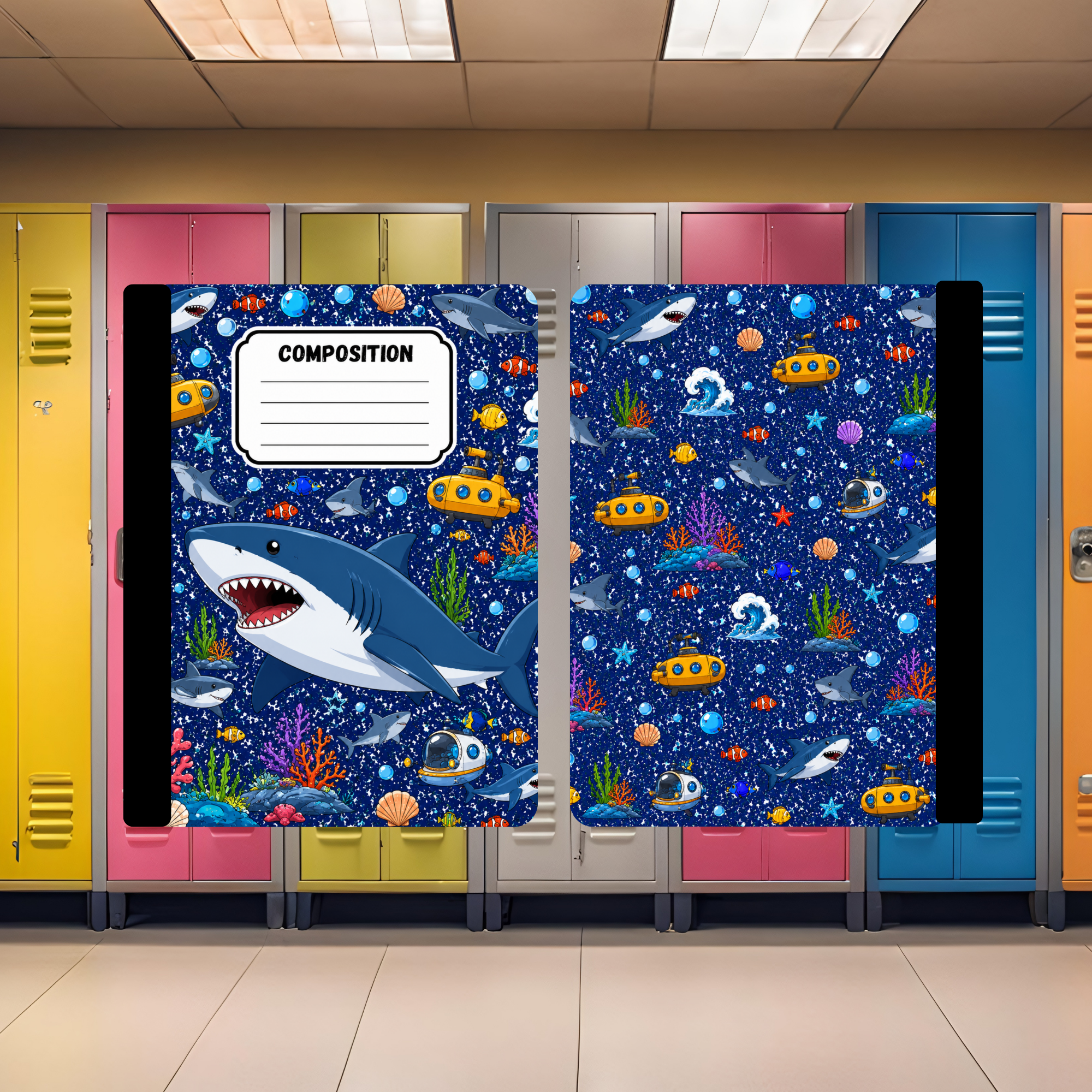 Shark Composition Book