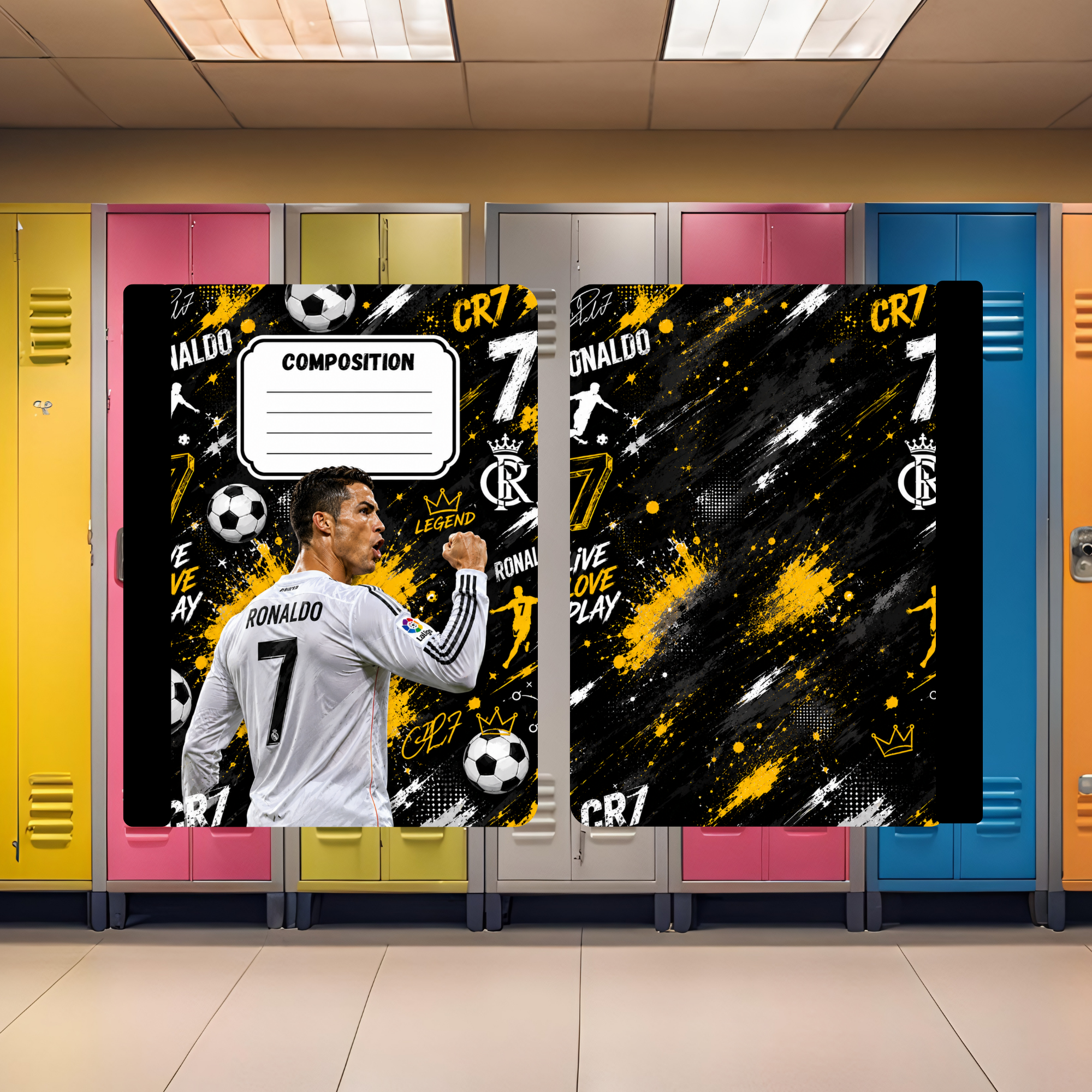 Soccer #7 Composition Book
