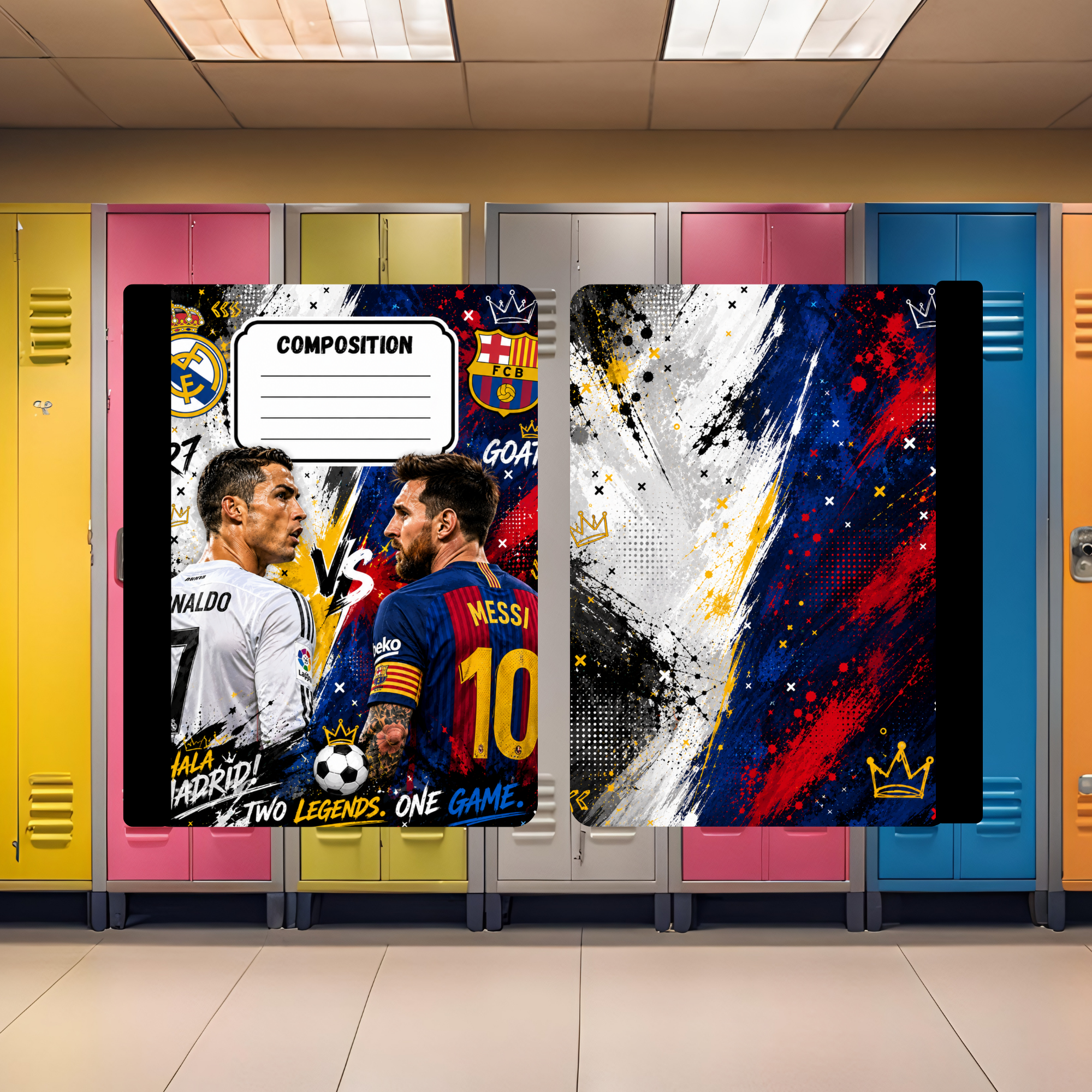 Soccer #7 & #10 Composition Book