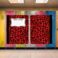 Red Cheeta Composition Book