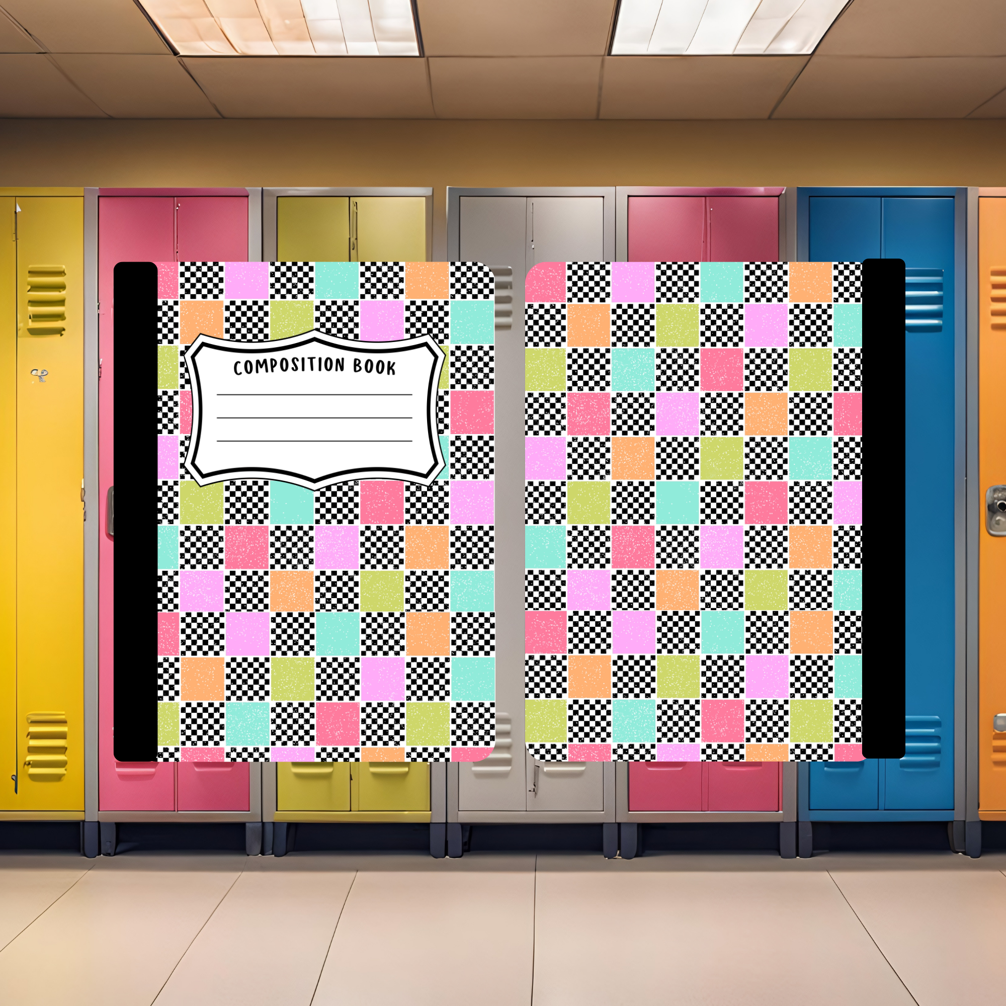 Plaid Composition Book