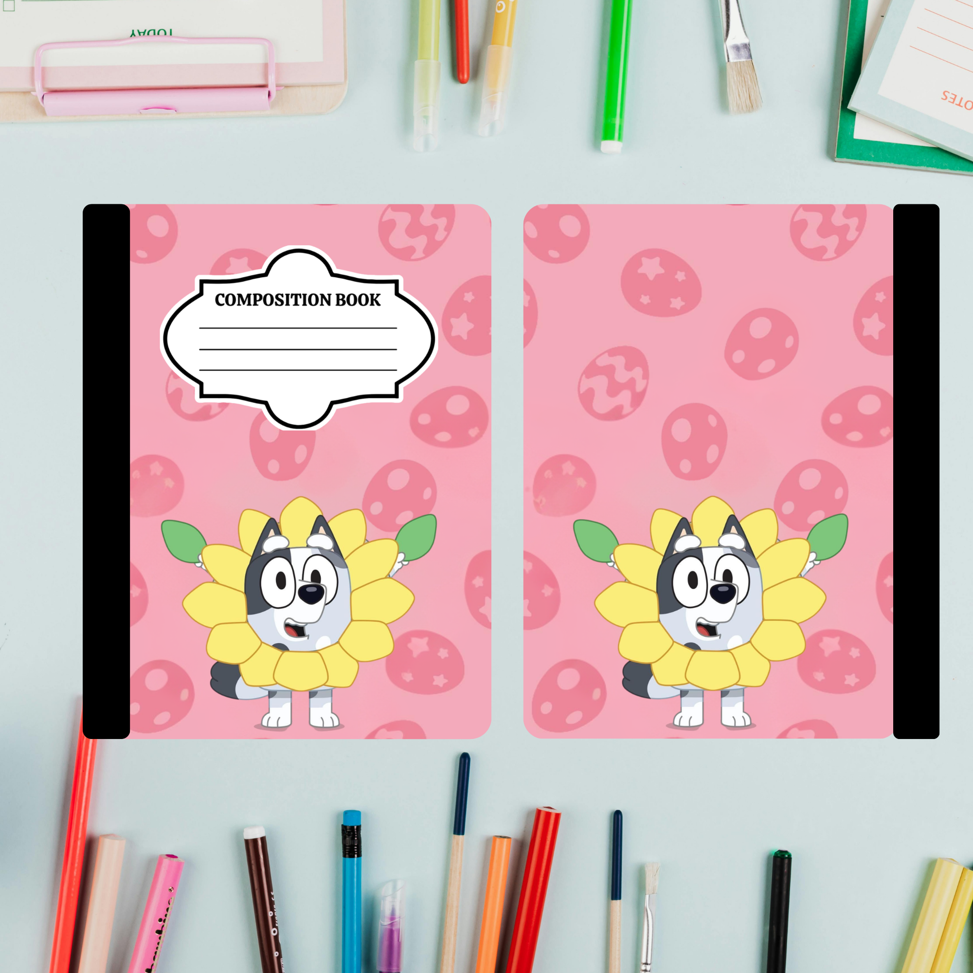 Blue 2 Composition Book