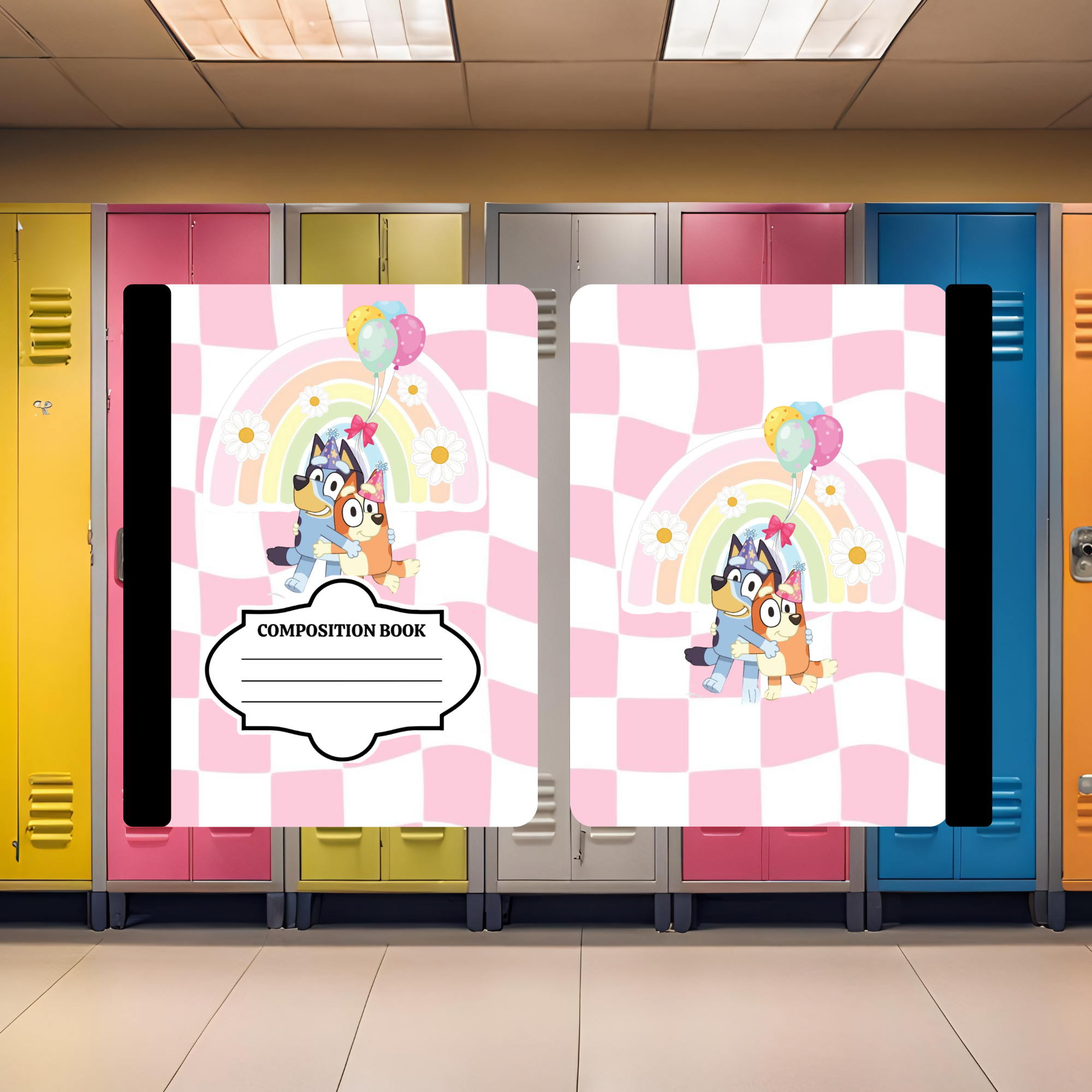 Blue 4 Composition Book