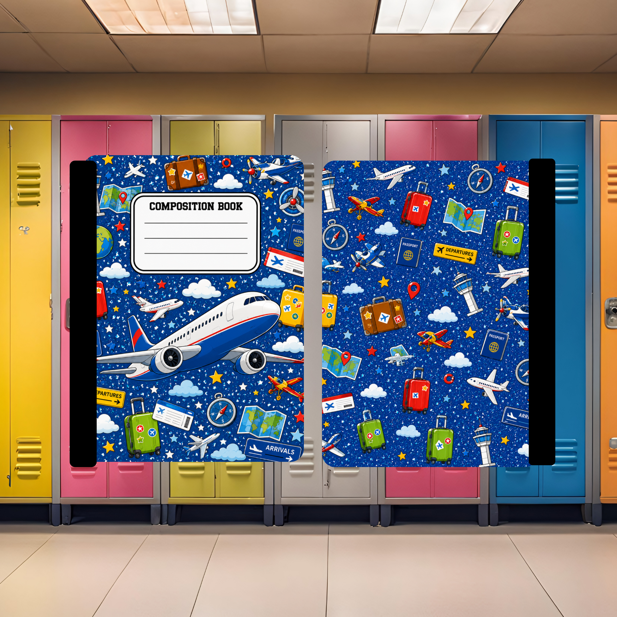 Planes Composition Book
