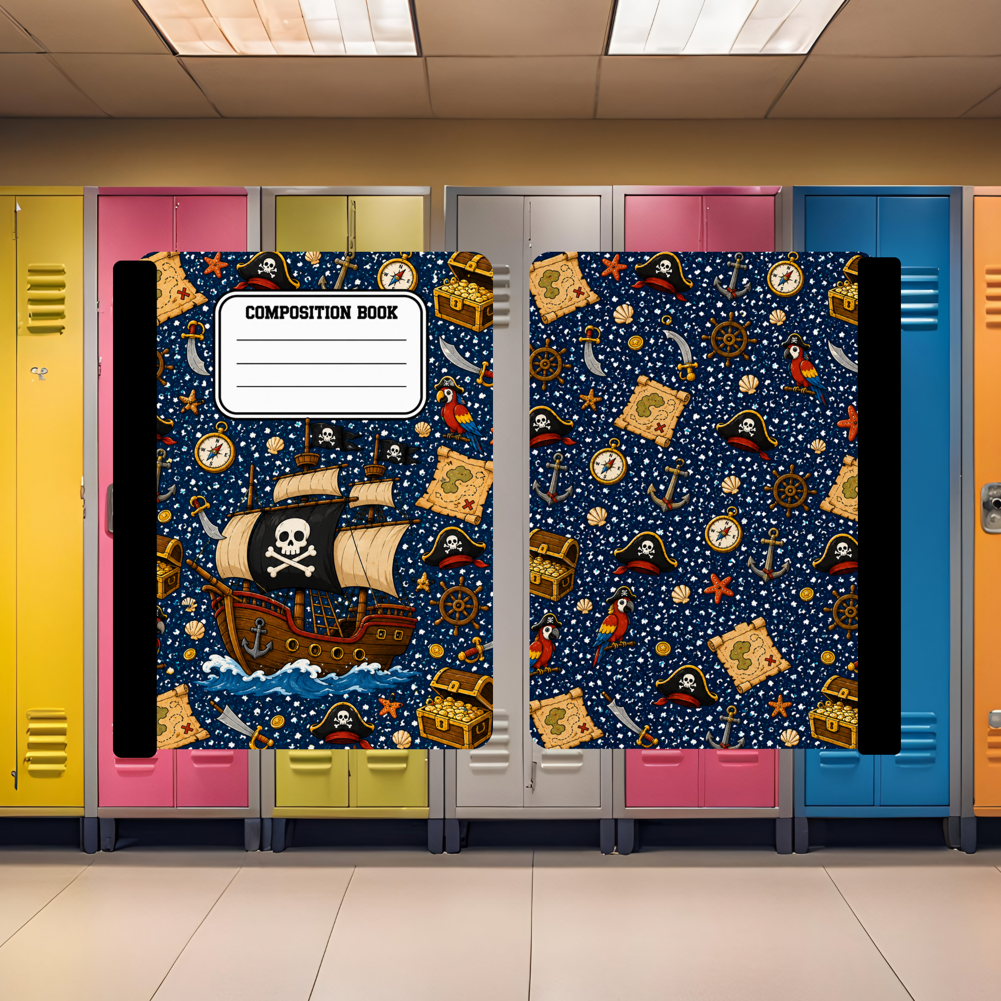 Pirates Composition Book