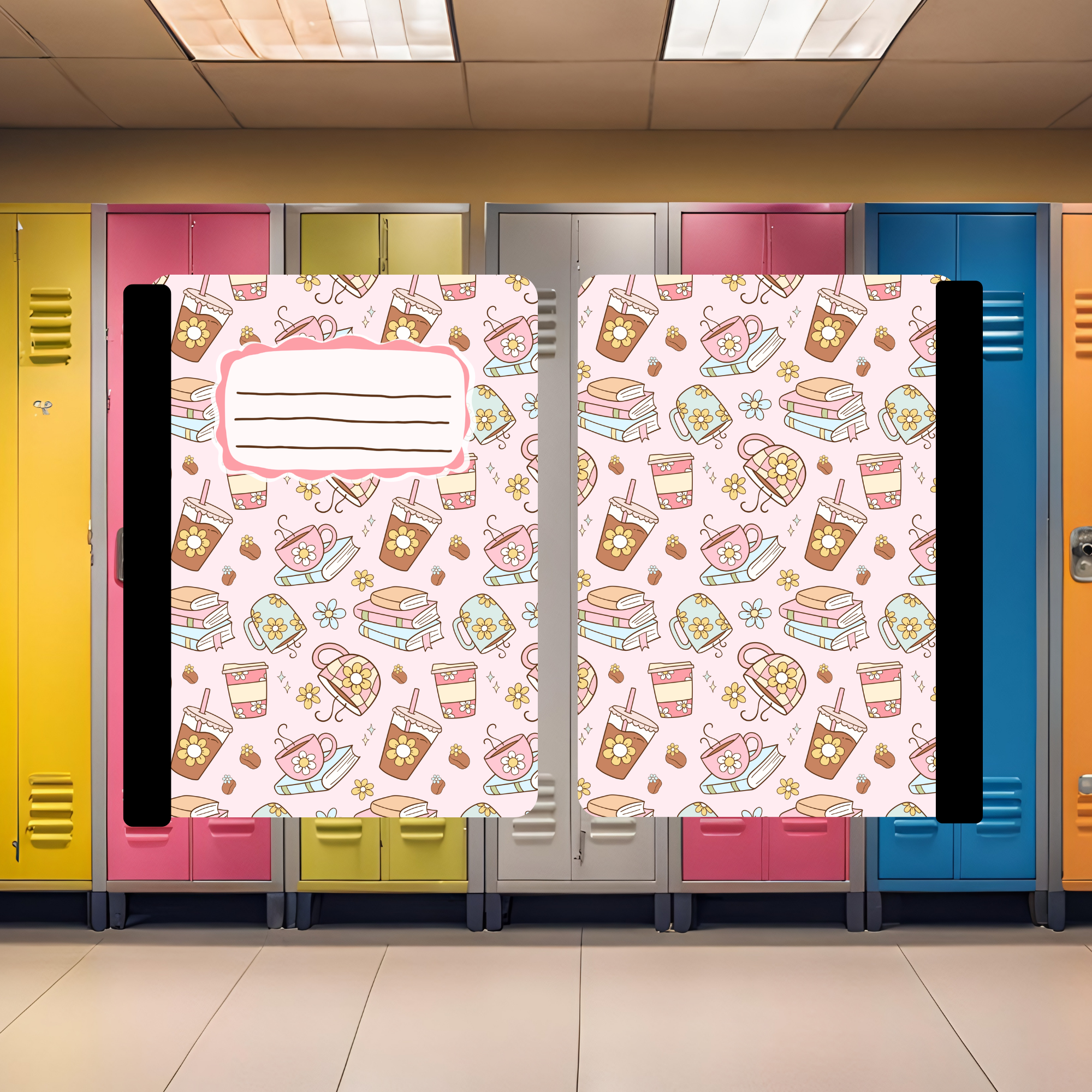 Iced Cofee Composition Book