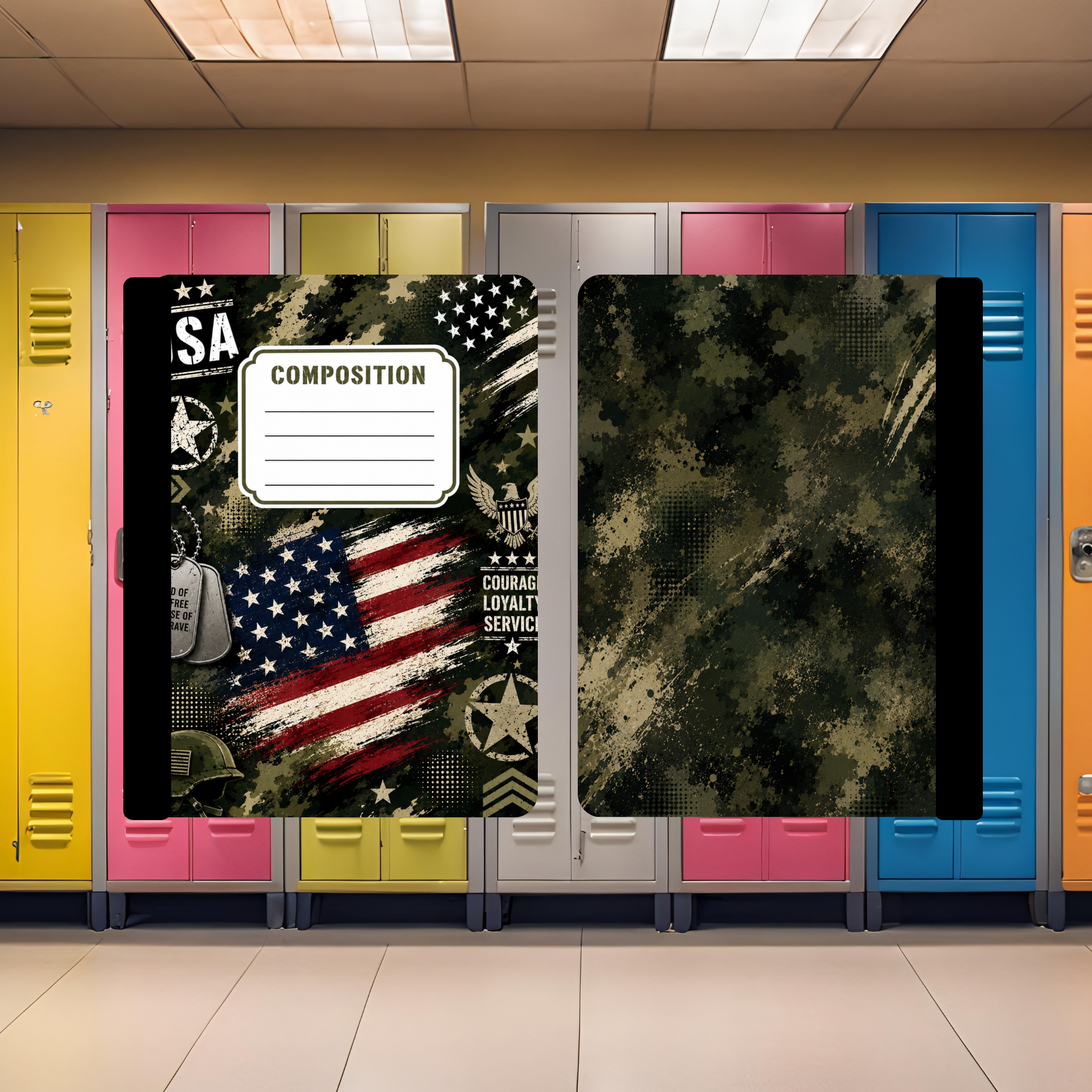 Flag Composition Book