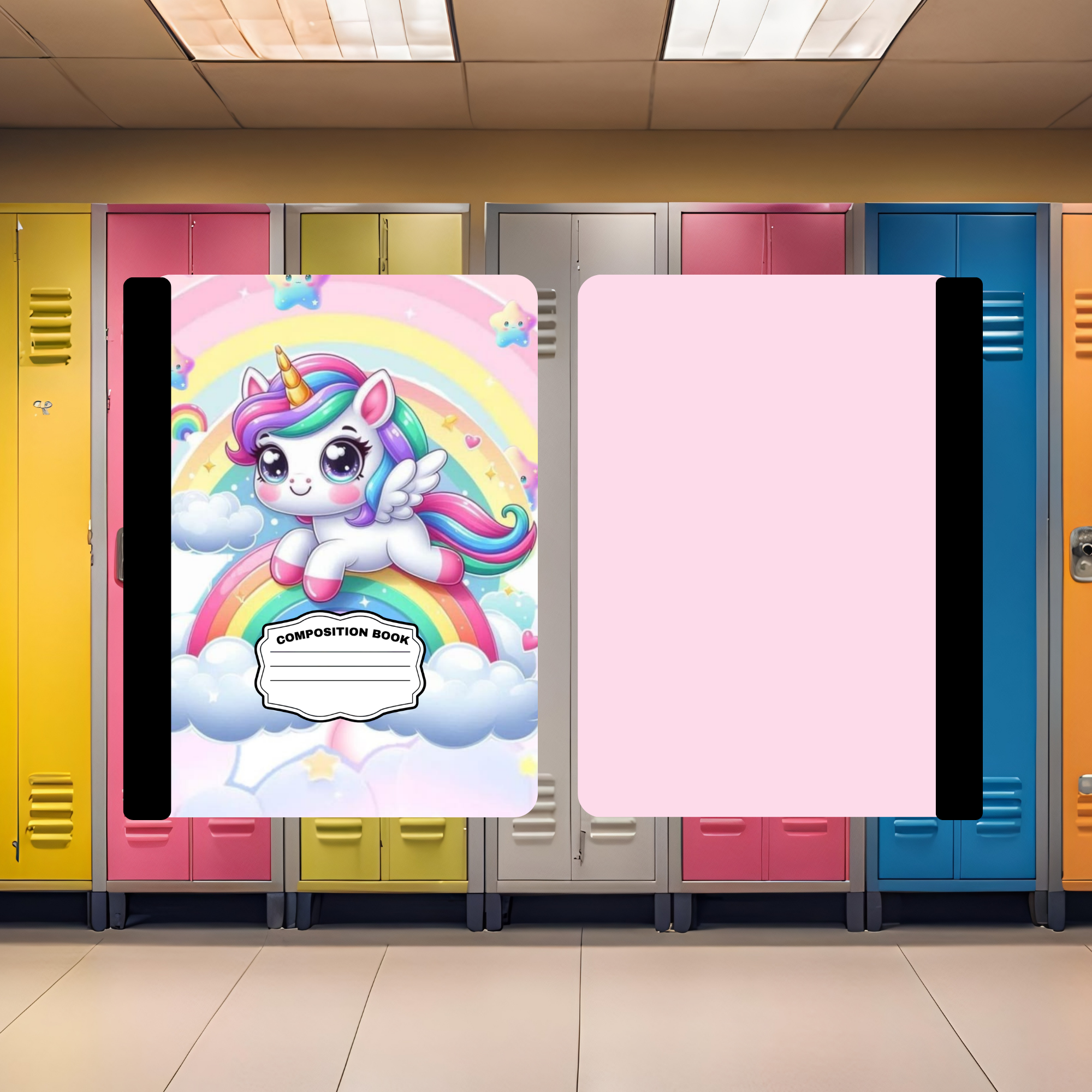 Unicorn on the Clouds Composition Book