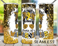 Mama of a Warrior Tumbler - Childhood Cancer Awareness Gold Ribbon
