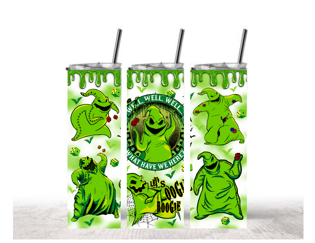 Oogie Boogie Tumbler - Nightmare Before Christmas Design