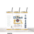 El Papá Modelo Tumbler - Beer Can Design