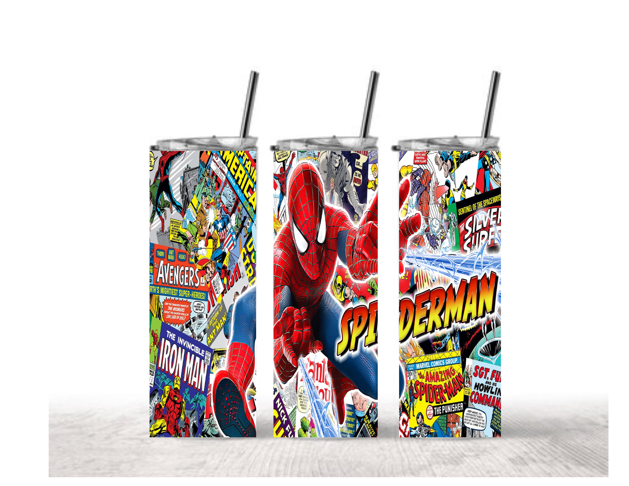 Marvel Comic Book 20oz Tumbler